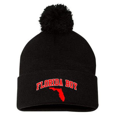 Floridian Home State Florida Boy Pom Pom 12in Knit Beanie