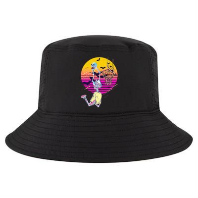 Funny Halloween Skeleton Basketball Player Dunking Skull Cool Comfort Performance Bucket Hat