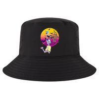 Funny Halloween Skeleton Basketball Player Dunking Skull Cool Comfort Performance Bucket Hat