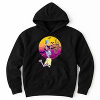 Funny Halloween Skeleton Basketball Player Dunking Skull Hoodie