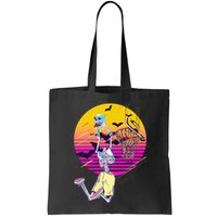 Funny Halloween Skeleton Basketball Player Dunking Skull Bag
