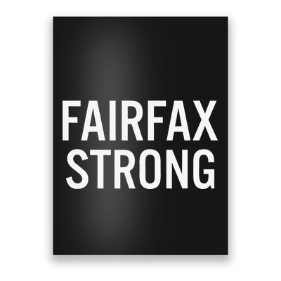Fairfax High School Strong Poster