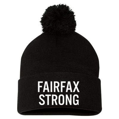 Fairfax High School Strong Pom Pom 12in Knit Beanie
