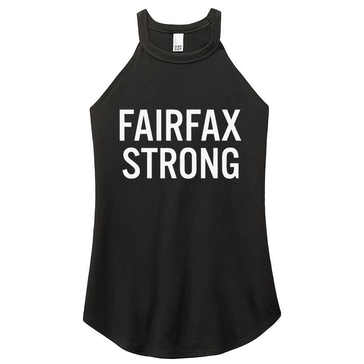 Fairfax High School Strong Women's Perfect Tri Rocker Tank