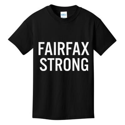 Fairfax High School Strong Kids T-Shirt