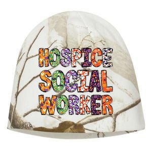 Funny Hospice Social Worker Halloween Costumes For Woman Kati - Camo Knit Beanie