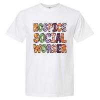 Funny Hospice Social Worker Halloween Costumes For Woman Garment-Dyed Heavyweight T-Shirt