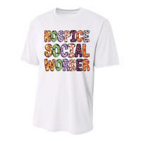 Funny Hospice Social Worker Halloween Costumes For Woman Performance Sprint T-Shirt