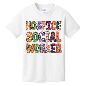 Funny Hospice Social Worker Halloween Costumes For Woman Kids T-Shirt