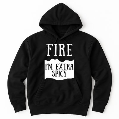 Fire Hot Sauce Packet Group Costume Hoodie