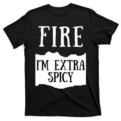 Fire Hot Sauce Packet Group Costume T-Shirt