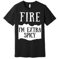 Fire Hot Sauce Packet Group Costume Premium T-Shirt