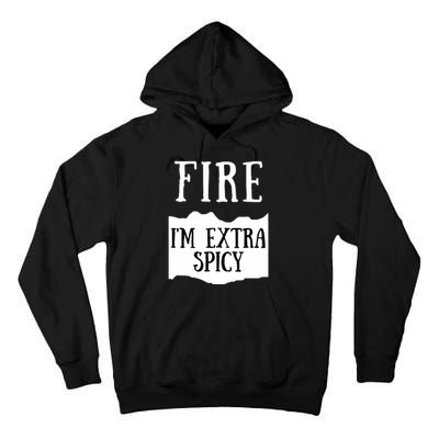 Fire Hot Sauce Packet Group Costume Tall Hoodie