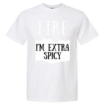 Fire Hot Sauce Packet Group Costume Garment-Dyed Heavyweight T-Shirt