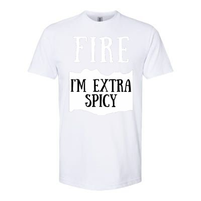 Fire Hot Sauce Packet Group Costume Softstyle CVC T-Shirt