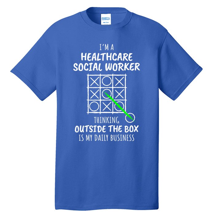 Funny Healthcare Social Worker Gift Tall T-Shirt