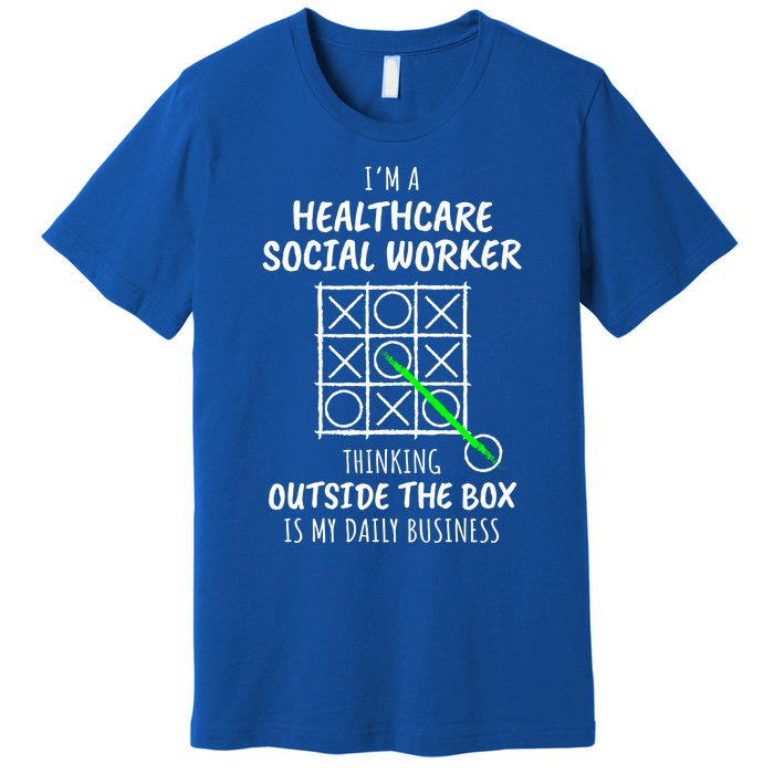 Funny Healthcare Social Worker Gift Premium T-Shirt