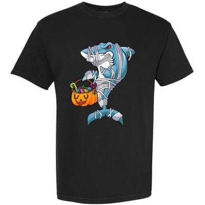 Funny Halloween Shark Costume for the Whole Family Garment-Dyed Heavyweight T-Shirt