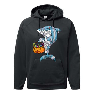 Funny Halloween Shark Costume for the Whole Family Performance Fleece Hoodie