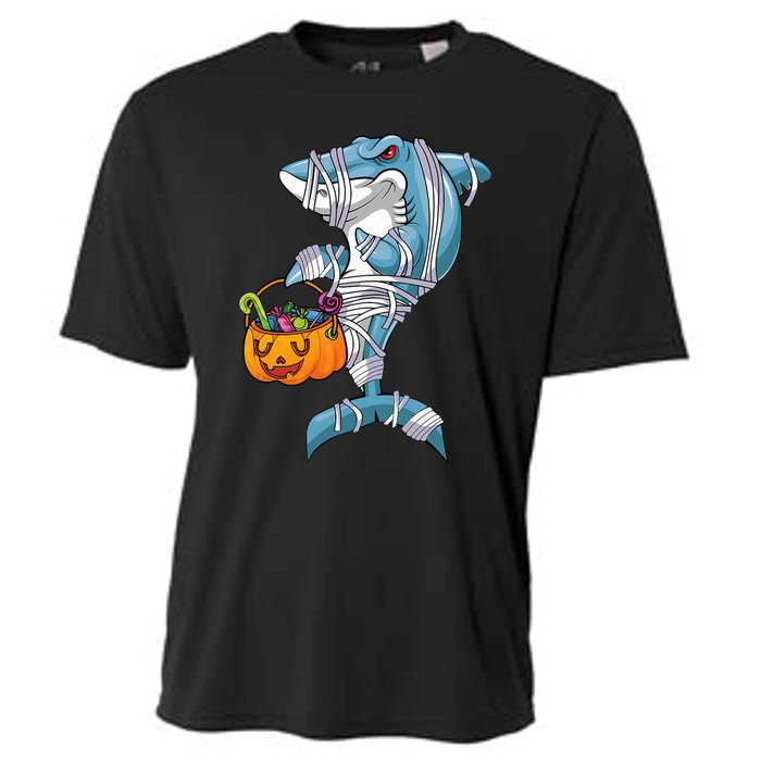 Funny Halloween Shark Costume for the Whole Family Cooling Performance Crew T-Shirt