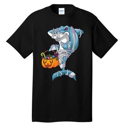 Funny Halloween Shark Costume for the Whole Family Tall T-Shirt