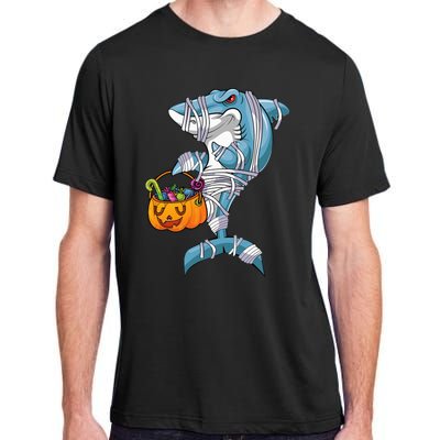 Funny Halloween Shark Costume for the Whole Family Adult ChromaSoft Performance T-Shirt