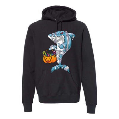 Funny Halloween Shark Costume for the Whole Family Premium Hoodie