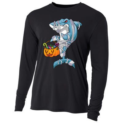 Funny Halloween Shark Costume for the Whole Family Cooling Performance Long Sleeve Crew