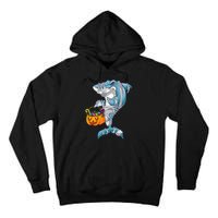 Funny Halloween Shark Costume for the Whole Family Tall Hoodie