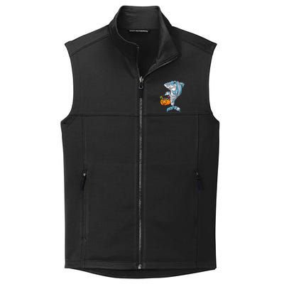 Funny Halloween Shark Costume for the Whole Family Collective Smooth Fleece Vest