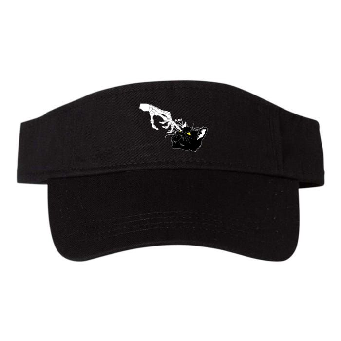 Funny Halloween Skeleton Boop Kitten Cat Nose Visor