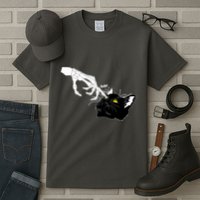 Funny Halloween Skeleton Boop Kitten Cat Nose Tall T-Shirt