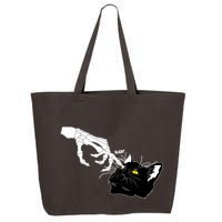 Funny Halloween Skeleton Boop Kitten Cat Nose 25L Jumbo Tote