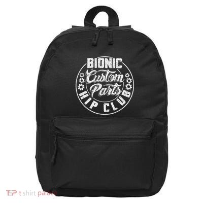 Funny Hip Surgery Art For Women Hip Replacement Recovery 16 in Basic Backpack