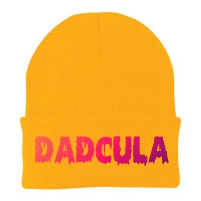 Funny Halloween Spooky Dadcula Trick Or Treat Gift Knit Cap Winter Beanie