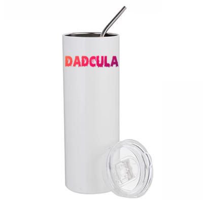 Funny Halloween Spooky Dadcula Trick Or Treat Gift Stainless Steel Tumbler