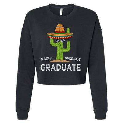 Fun High School College Graduate Humor Funny Graduation Cropped Pullover Crew