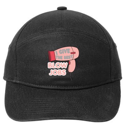 Funny Hair Stylist Hair Dresser 7-Panel Snapback Hat