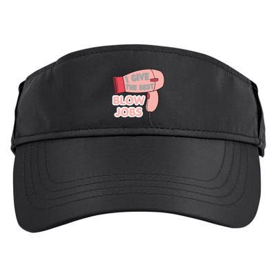 Funny Hair Stylist Hair Dresser Adult Drive Performance Visor