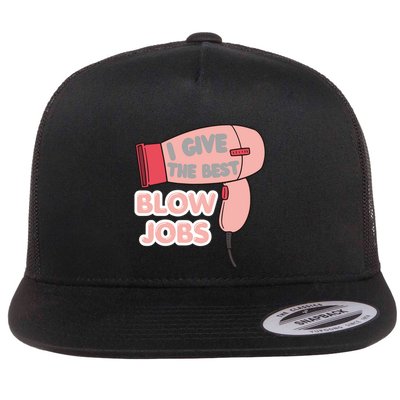 Funny Hair Stylist Hair Dresser Flatbill Hat