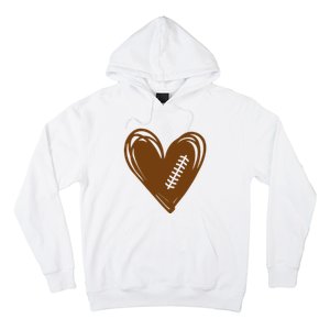 Football Heart Sport Lover Hoodie