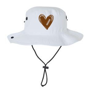 Football Heart Sport Lover Legacy Cool Fit Booney Bucket Hat