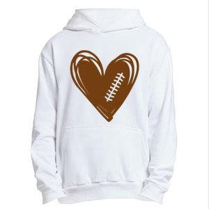 Football Heart Sport Lover Urban Pullover Hoodie