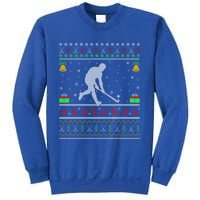 Field Hockey Sports Lover Xmas Ugly Field Hockey Christmas Gift Sweatshirt