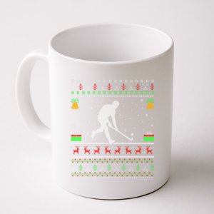 Field Hockey Sports Lover Xmas Ugly Field Hockey Christmas Gift Coffee Mug