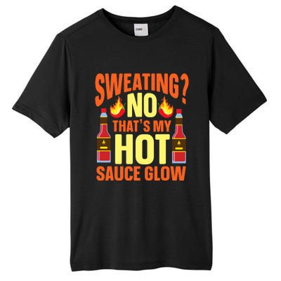 Funny Hot Sauce Tall Fusion ChromaSoft Performance T-Shirt