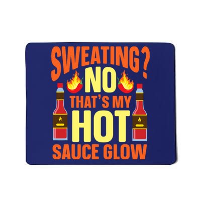 Funny Hot Sauce Mousepad