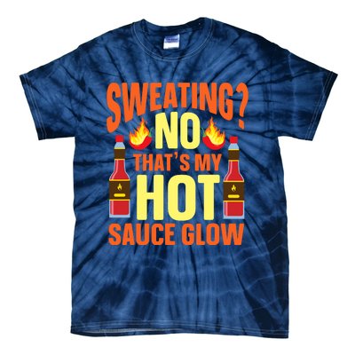 Funny Hot Sauce Tie-Dye T-Shirt