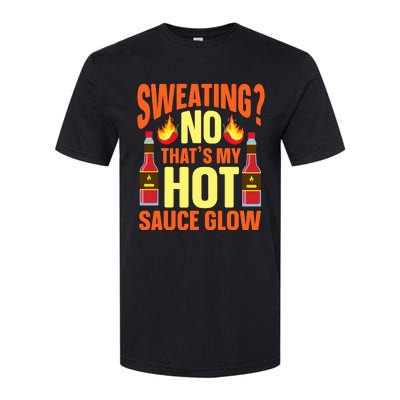 Funny Hot Sauce Softstyle® CVC T-Shirt