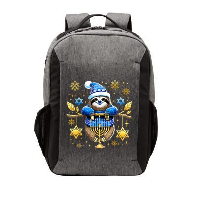 Funny Hanukkah Sloth Jewish Chanukah Sleeping Hanukkah Pjs Vector Backpack
